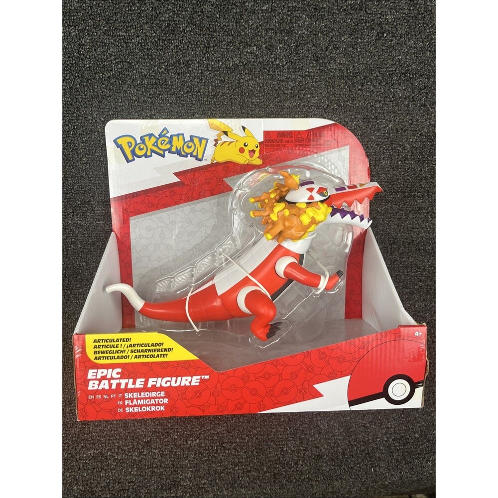 Pokemon Epic Battle Figure (Skelidirge) W8 Action Figures